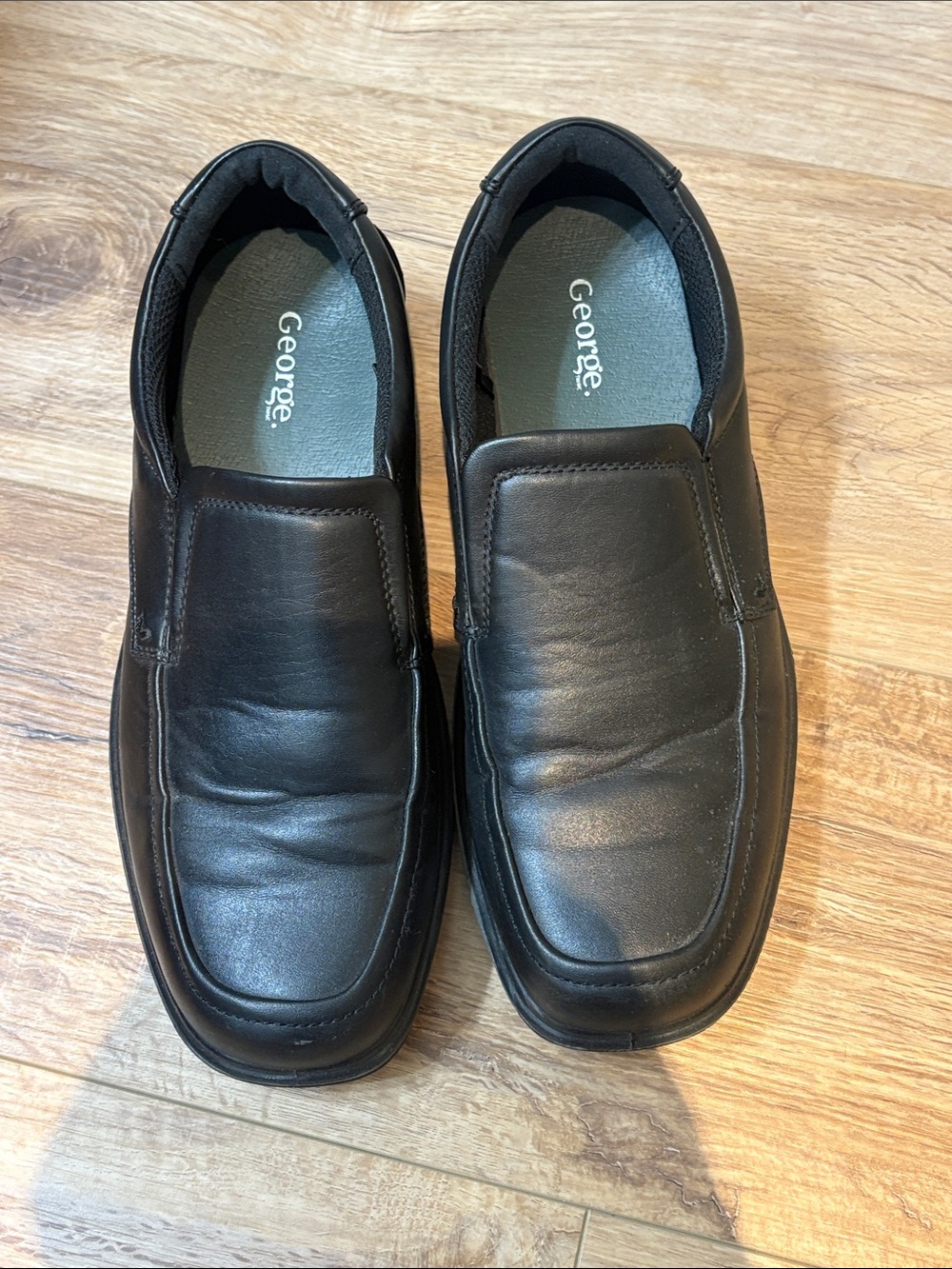 George Black Slip-On Loafers - Picture 5 of 6